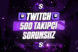 ⭐[SORUNSUZ] TWİTCH 500 TAKİPÇİ⭐