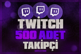 ⭐[SORUNSUZ] TWİTCH 500 TAKİPÇİ⭐