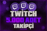 ⭐[SORUNSUZ] TWİTCH 5000 TAKİPÇİ⭐