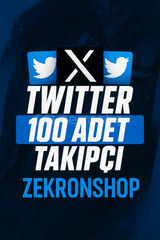 ⭐[Sorunsuz] Twitter 100 Takipçi⭐