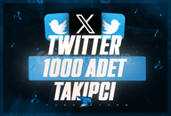 ⭐[Sorunsuz] Twitter 1000 Takipçi + Garanti⭐