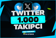 ⭐ÇALIŞIYOR ✅ Twitter 1000 Takipçi + Garanti⭐
