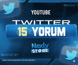 ⭐️(SORUNSUZ)⭐️TWİTTER 15 YORUM+GARANTİ✅⭐️