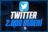 ⭐[SORUNSUZ] TWİTTER 2000 BEĞENİ⭐