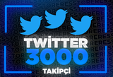 ⭐[SORUNSUZ] TWİTTER 3000 TAKİPÇİ⭐