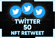 ⭐ [ SORUNSUZ ] TWİTTER 50 NFT RETWEET ⭐