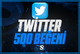 ⭐[SORUNSUZ] TWİTTER 500 BEĞENİ⭐