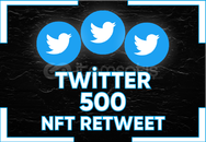 ⭐ [ SORUNSUZ ] TWİTTER 500 NFT RETWEET ⭐