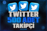 ⭐[SORUNSUZ] TWİTTER 500 TAKİPÇİ⭐