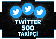 ⭐ [ SORUNSUZ ] TWİTTER 500 TAKİPÇİ ⭐