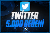 ⭐[SORUNSUZ] TWİTTER 5000 BEĞENİ⭐