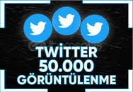 ⭐ [ SORUNSUZ ] TWİTTER 50.000 İZLENME ⭐