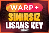 ⭐️[SORUNSUZ] WARP+ PLUS | Sınırsız Key 