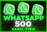 ⭐[SORUNSUZ] WHATSAPP 500 KANAL ÜYESİ⭐