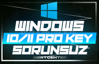 ⭐[SORUNSUZ] WİNDOWS 10/11 PRO KEY⭐