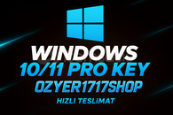 ⭐[Sorunsuz] Windows 10-11 Pro Key ⭐