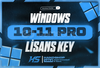 ⭐[SORUNSUZ] WİNDOWS 10/11 PRO KEY⭐