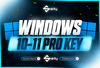 ✅[SORUNSUZ]✅ Windows 10/11 Pro Key⭐