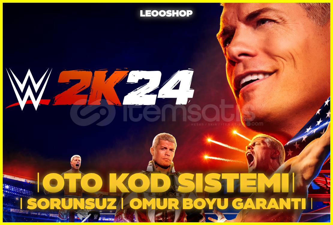 SORUNSUZ⭐WWE 2K24 | ÖMÜR BOYU GARANTİ | OTO SORUNSUZ⭐WWE 2K24 | ÖMÜR BOYU GARANTİ | OTO
