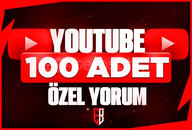 ⭐[SORUNSUZ]⚡YOUTUBE 100 ÖZEL YORUM + GARANTİLİ⭐