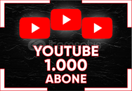 ⭐ [ SORUNSUZ ] YOUTUBE 1.000 ABONE ⭐