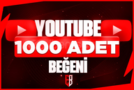 ⭐[SORUNSUZ]⚡YOUTUBE 1000 BEĞENİ + GARANTİLİ⭐