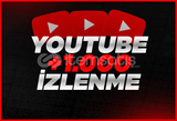 [Sorunsuz] YouTube 1.000 İzlenme 