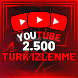 [Sorunsuz] YouTube 2.500 İzlenme 