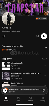 Soundcloud 1 yıllık next pro hesap!