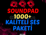 ⭐SOUNPAD TROL 1000+ SES PAKETİ⭐