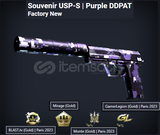 Souvenir USP-S | Purple DDPAT Factory New