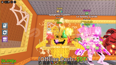 Spagetti Tualetti 435m golden 2 effectli 