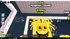 SPAGHETTİ TUALETTİ 75M/S GOLD