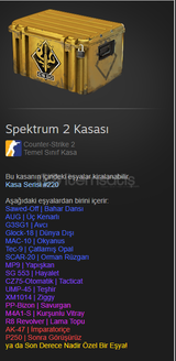Spektrum 2 Kasası