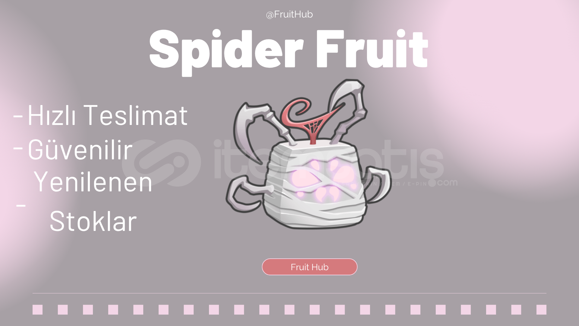 Spider Fruit | Hızlı Teslimat | Blox Fruit Spider Fruit | Hızlı Teslimat | Blox Fruit
