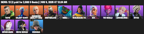 SPİDER-GWEN | DRİFTWALKER | GALAXYSCOUT SPİDER-GWEN | DRİFTWALKER | GALAXYSCOUT