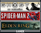 Spider-Man 2 + Ghost of Tsushima + Elden Ring Spider-Man 2 + Ghost of Tsushima + Elden Ring