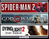 God of War + Spider-Man 2 + Dying Light 2