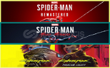Spider Man R.+ Miles Morales + Cyberpunk 2077