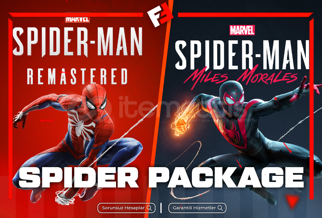 ⭐SPİDER-MAN REMASTERED/MİLES-MORALES+GARANTİ⭐ ⭐SPİDER-MAN REMASTERED/MİLES-MORALES+GARANTİ⭐