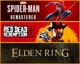 Spider-Man Remastered+ RDR 2+ ELDEN RING