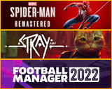 Spider-Man Remastered+ Stray+ FM 22