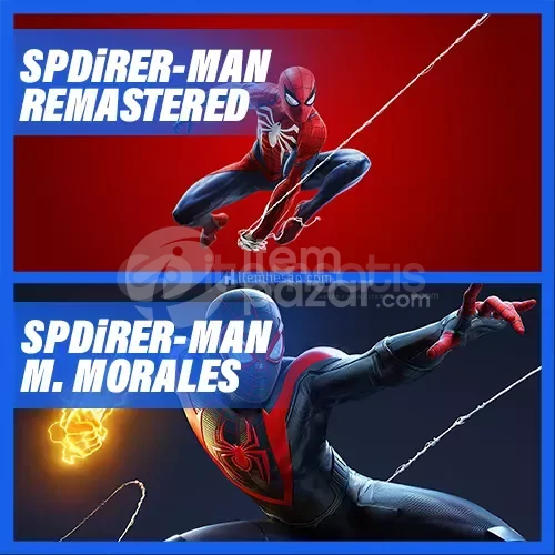 Spider-ManRemastered+Spider-Man Miles Morale - 2551864 | İtemsatış