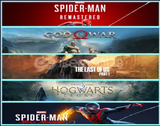 Spider R. + Gow + Tlou + Hogwarts + Miles