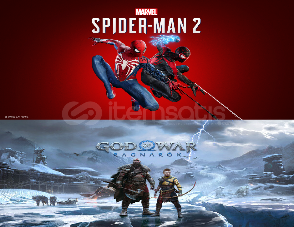 Spiderman 2 + God Of War Ragnarök & PS4/PS5 Spiderman 2 + God Of War Ragnarök & PS4/PS5