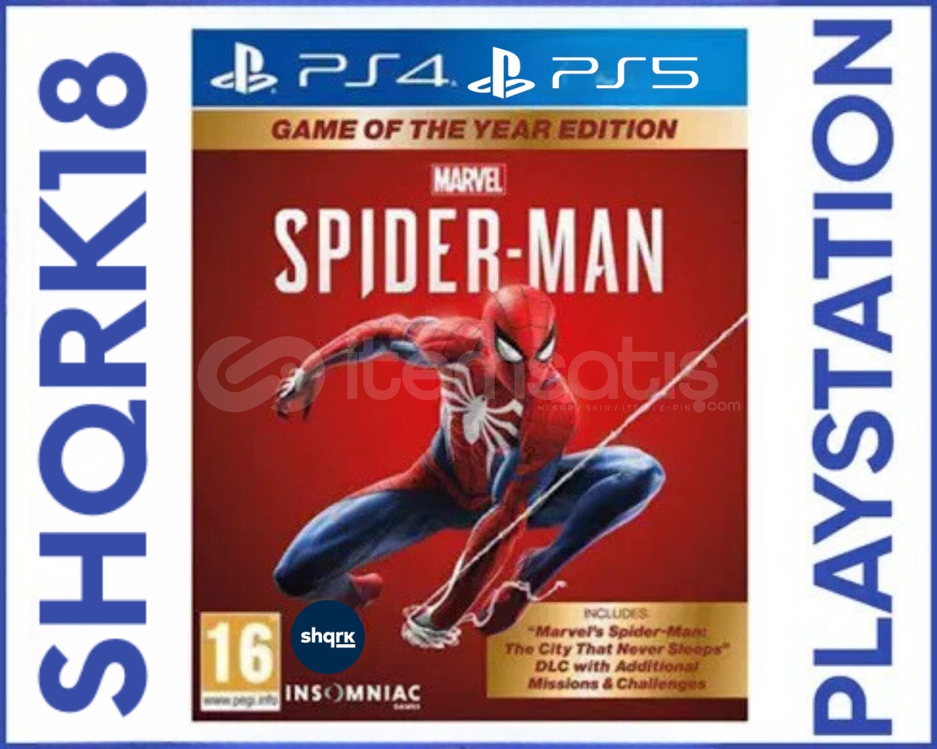 ⚡Spiderman Game of to Year Garanti + Destek⚡ ⚡Spiderman Game of to Year Garanti + Destek⚡