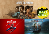 Spiderman Remastered + God Of War + Uncharted