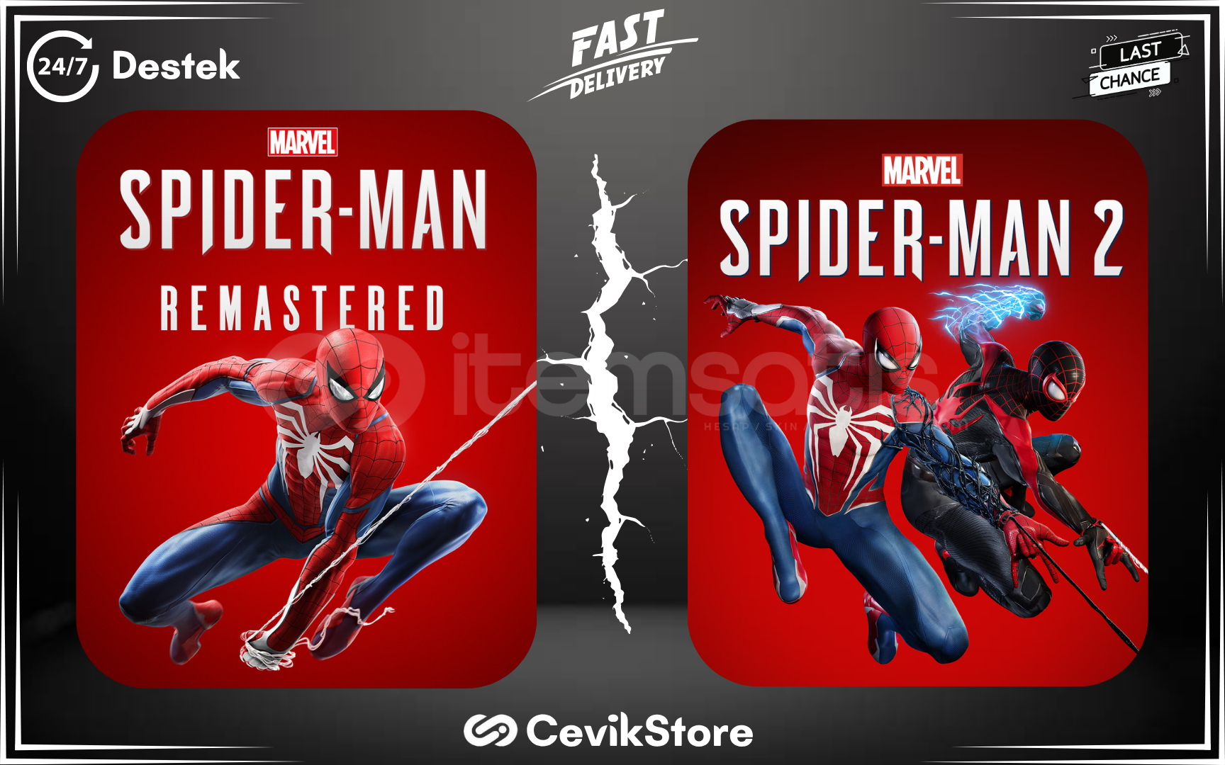 ⭐Spiderman Remastered + Spiderman 2⭐ ⭐Spiderman Remastered + Spiderman 2⭐