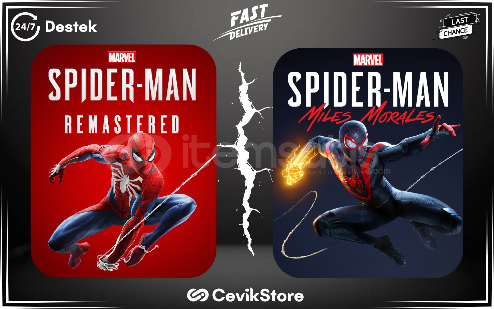 ⭐Spiderman Remastered + Spiderman Miles Morales⭐ ⭐Spiderman Remastered + Spiderman Miles Morales⭐