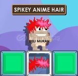 Spikey Anime Hair | Growtopia